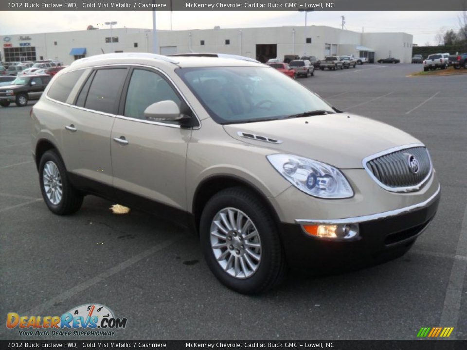 2012 Buick Enclave FWD Gold Mist Metallic / Cashmere Photo #5