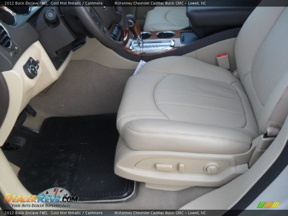 2012 Buick Enclave FWD Gold Mist Metallic / Cashmere Photo #7