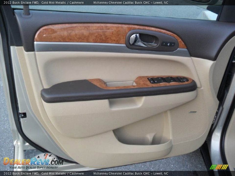 2012 Buick Enclave FWD Gold Mist Metallic / Cashmere Photo #8