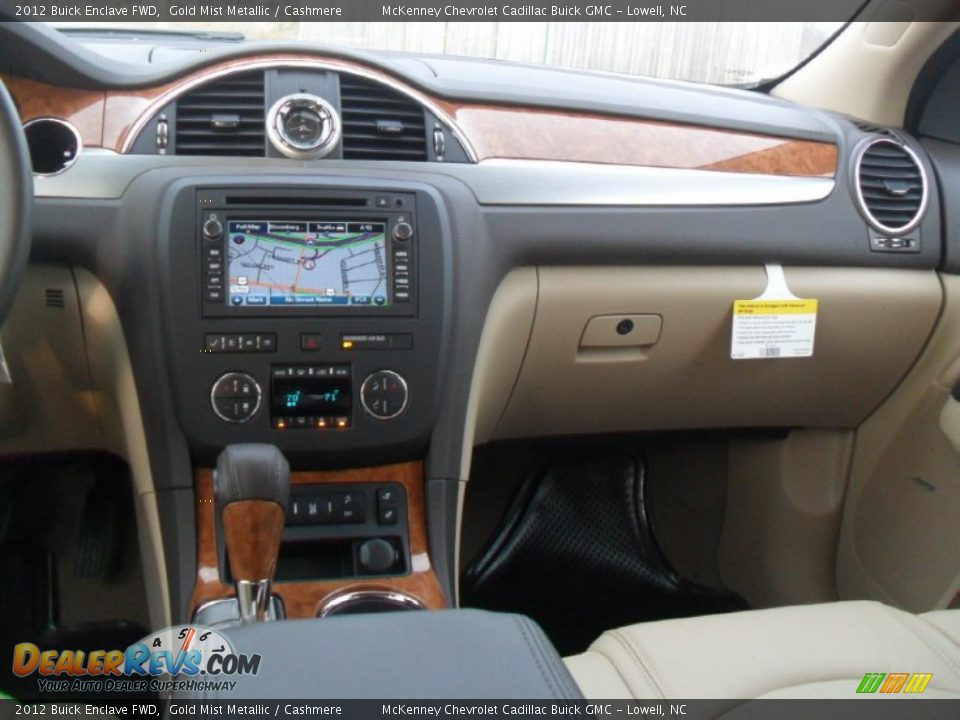 2012 Buick Enclave FWD Gold Mist Metallic / Cashmere Photo #18