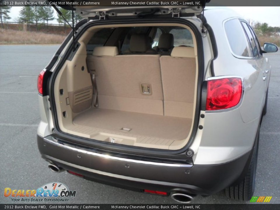 2012 Buick Enclave FWD Gold Mist Metallic / Cashmere Photo #19