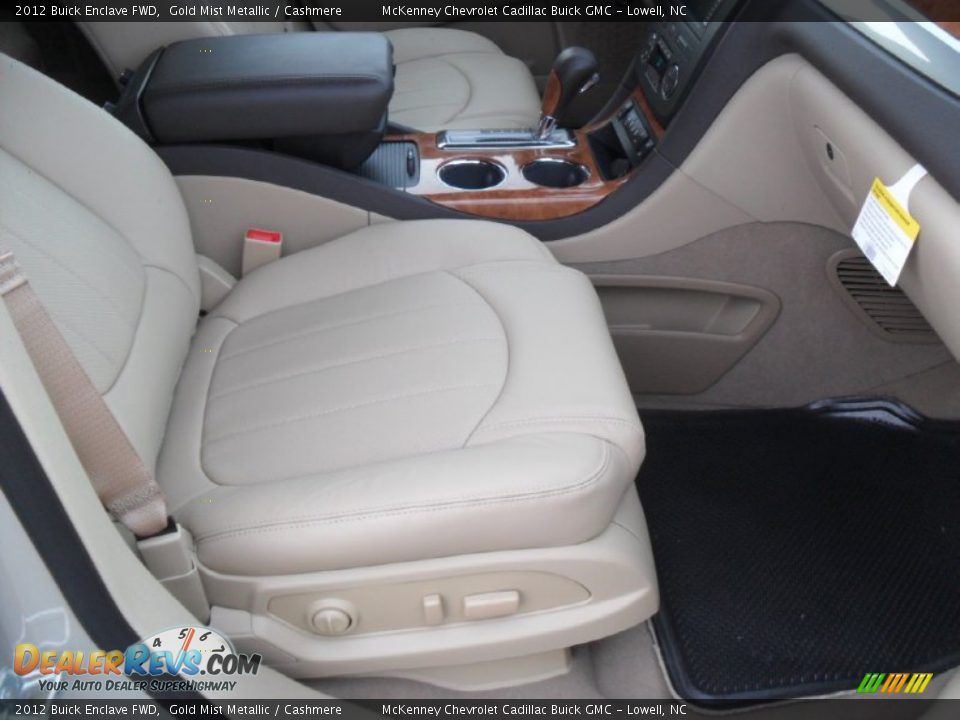 2012 Buick Enclave FWD Gold Mist Metallic / Cashmere Photo #22