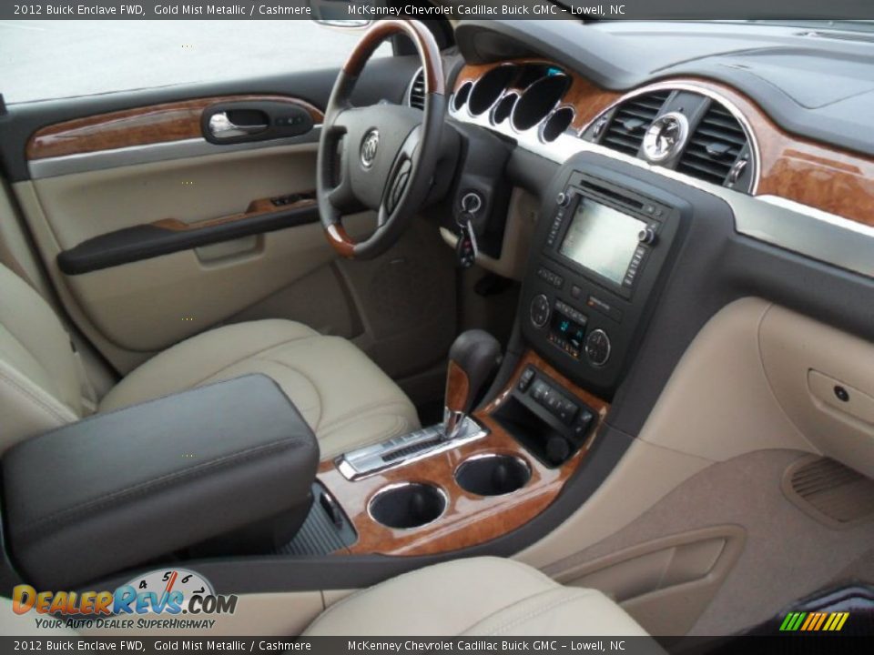 2012 Buick Enclave FWD Gold Mist Metallic / Cashmere Photo #23