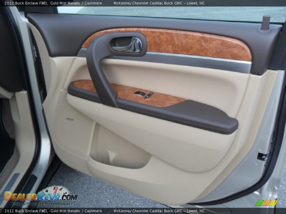 2012 Buick Enclave FWD Gold Mist Metallic / Cashmere Photo #24