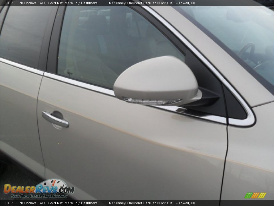 2012 Buick Enclave FWD Gold Mist Metallic / Cashmere Photo #25