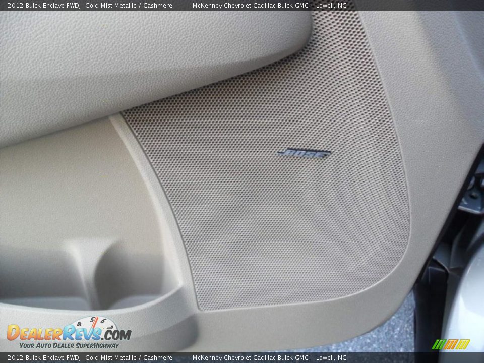 2012 Buick Enclave FWD Gold Mist Metallic / Cashmere Photo #28