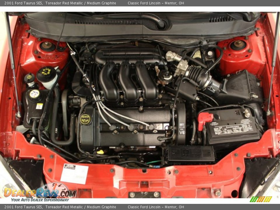 2001 Ford Taurus SES 3.0 Liter DOHC 24-Valve V6 Engine Photo #15