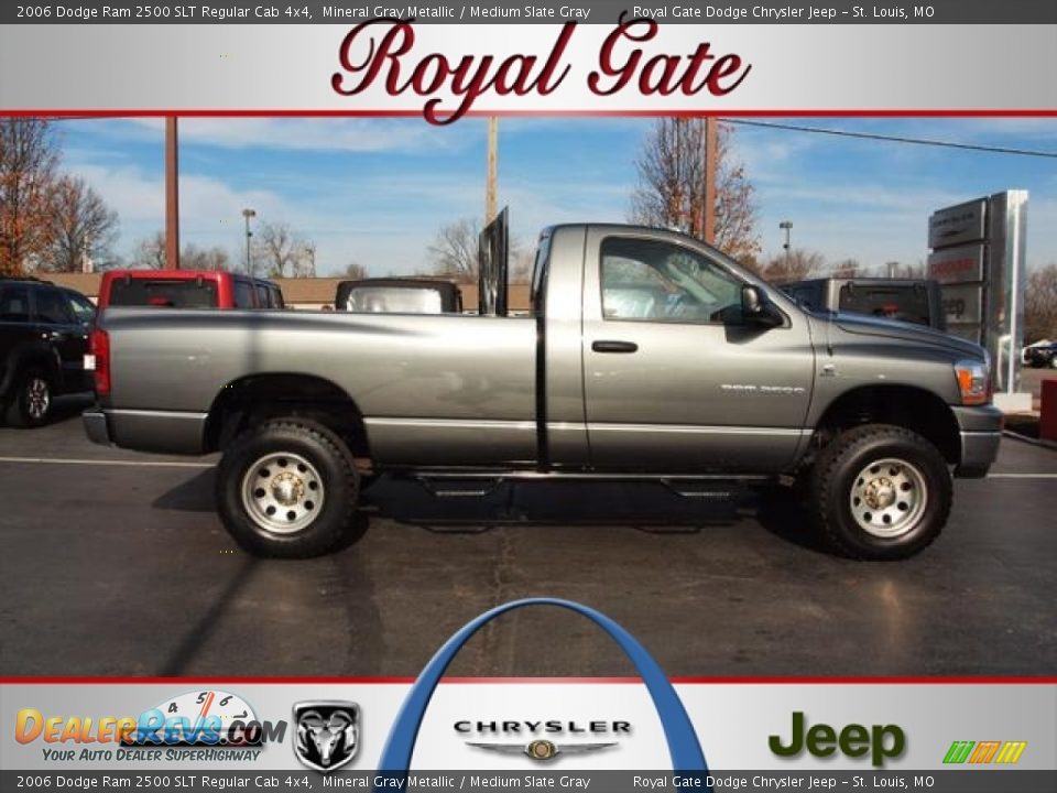 2006 Dodge Ram 2500 SLT Regular Cab 4x4 Mineral Gray Metallic / Medium Slate Gray Photo #1