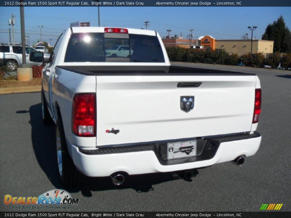 2012 Dodge Ram 1500 Sport R/T Regular Cab Bright White / Dark Slate Gray Photo #3
