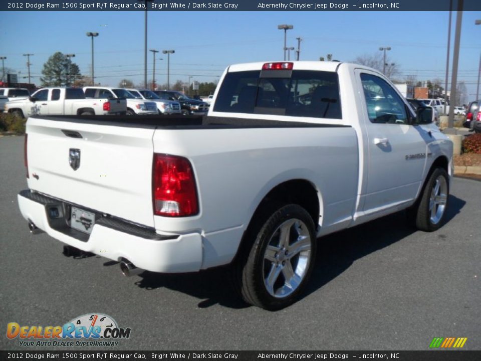 2012 Dodge Ram 1500 Sport R/T Regular Cab Bright White / Dark Slate Gray Photo #4