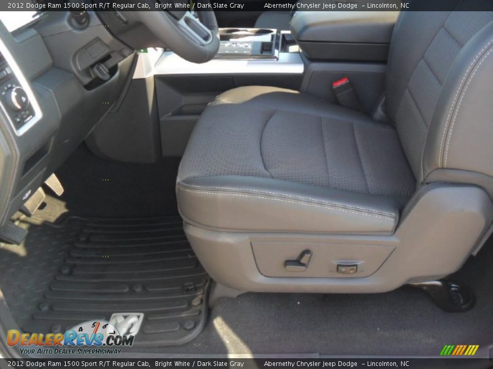 2012 Dodge Ram 1500 Sport R/T Regular Cab Bright White / Dark Slate Gray Photo #7