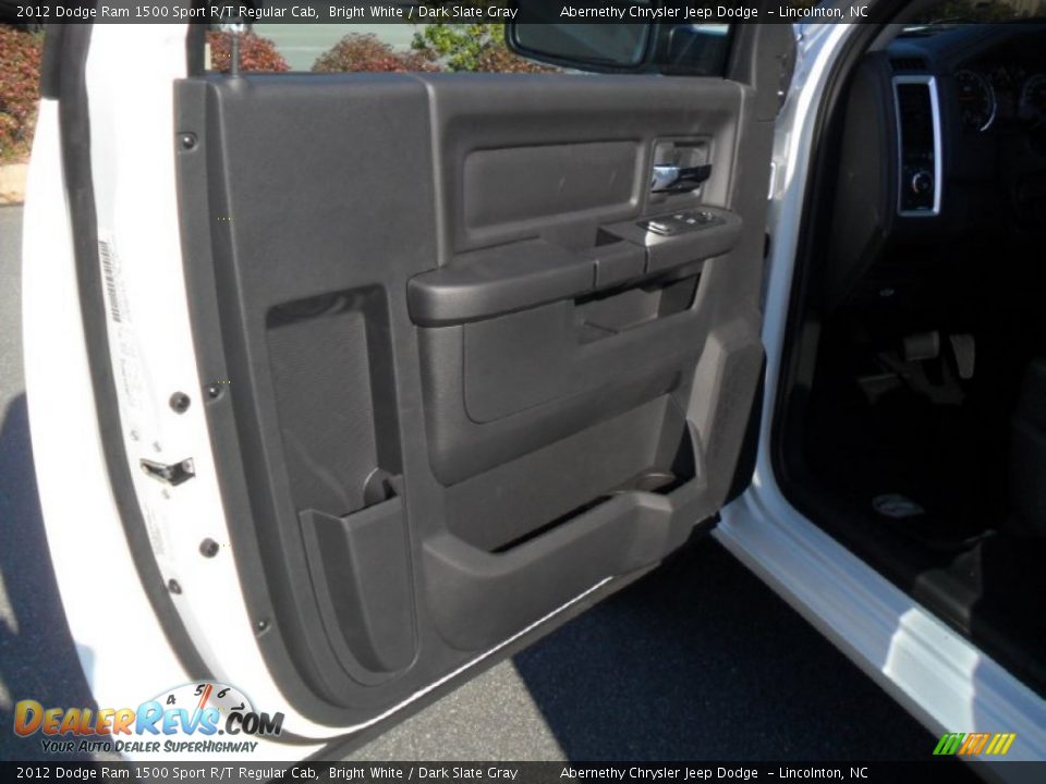 2012 Dodge Ram 1500 Sport R/T Regular Cab Bright White / Dark Slate Gray Photo #8