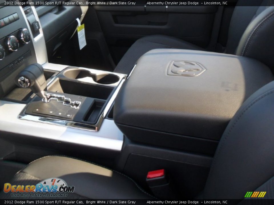 2012 Dodge Ram 1500 Sport R/T Regular Cab Bright White / Dark Slate Gray Photo #9