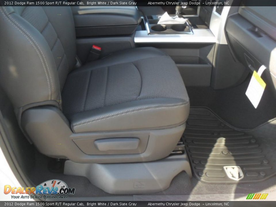 2012 Dodge Ram 1500 Sport R/T Regular Cab Bright White / Dark Slate Gray Photo #15