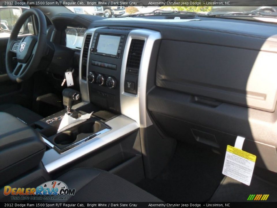 2012 Dodge Ram 1500 Sport R/T Regular Cab Bright White / Dark Slate Gray Photo #17