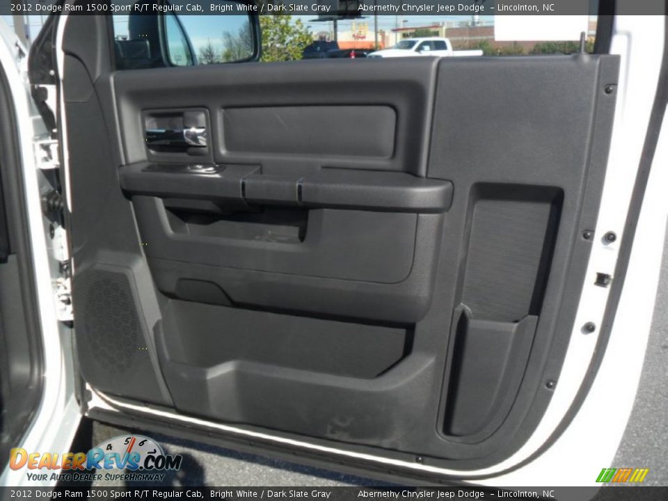 2012 Dodge Ram 1500 Sport R/T Regular Cab Bright White / Dark Slate Gray Photo #18