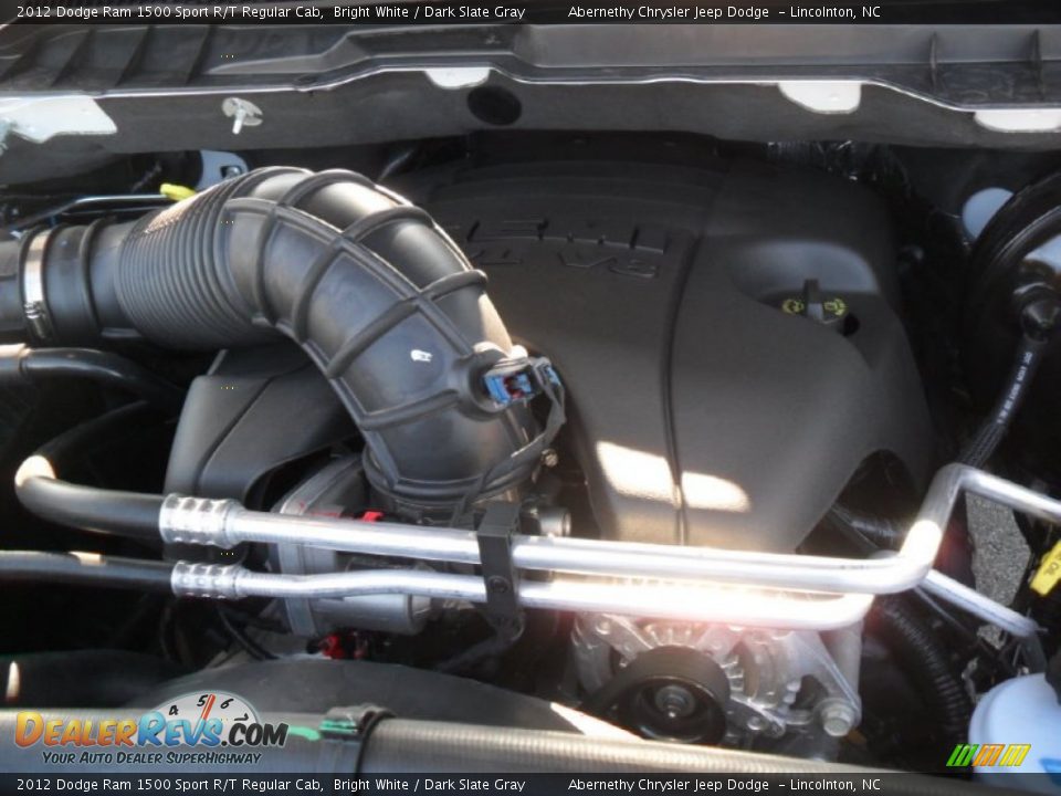 2012 Dodge Ram 1500 Sport R/T Regular Cab Bright White / Dark Slate Gray Photo #21