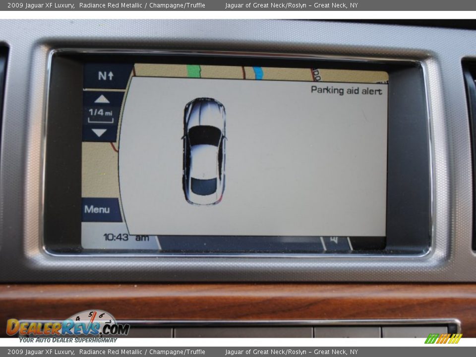 2009 Jaguar XF Luxury Radiance Red Metallic / Champagne/Truffle Photo #25