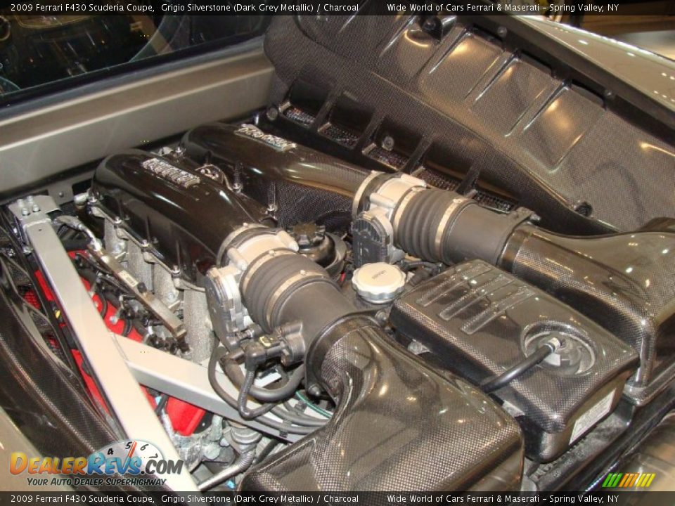 2009 Ferrari F430 Scuderia Coupe 4.3 Liter DOHC 32-Valve VVT V8 Engine Photo #12