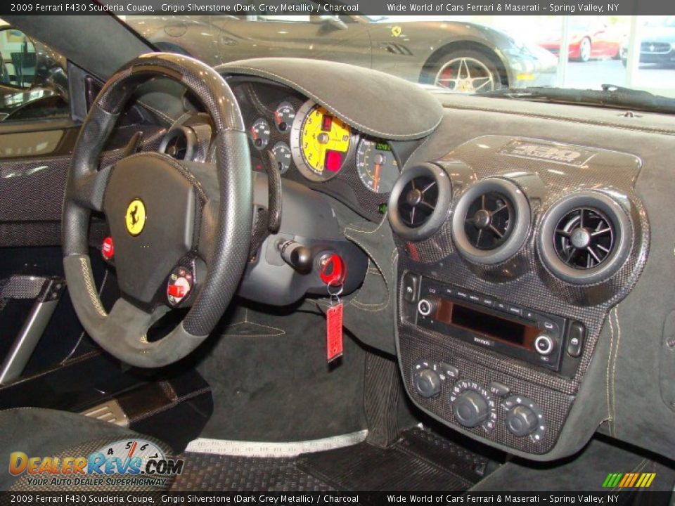 Dashboard of 2009 Ferrari F430 Scuderia Coupe Photo #17