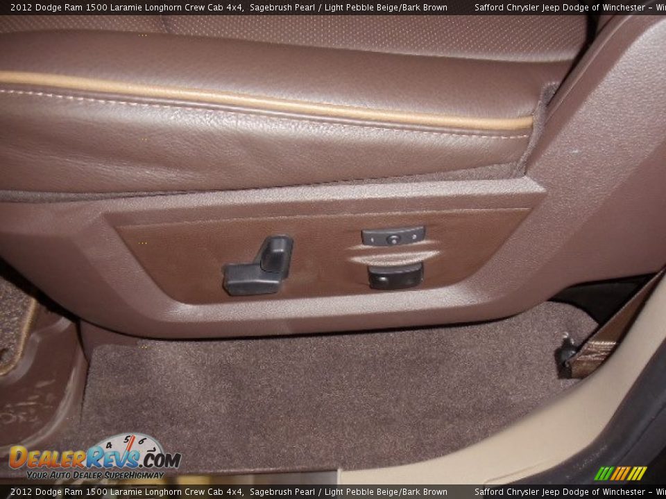 2012 Dodge Ram 1500 Laramie Longhorn Crew Cab 4x4 Sagebrush Pearl / Light Pebble Beige/Bark Brown Photo #18