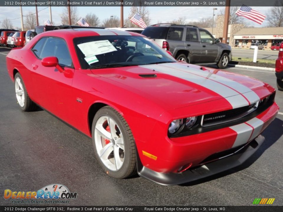 Front 3/4 View of 2012 Dodge Challenger SRT8 392 Photo #1