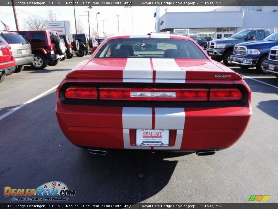 2012 Dodge Challenger SRT8 392 Redline 3 Coat Pearl / Dark Slate Gray Photo #6