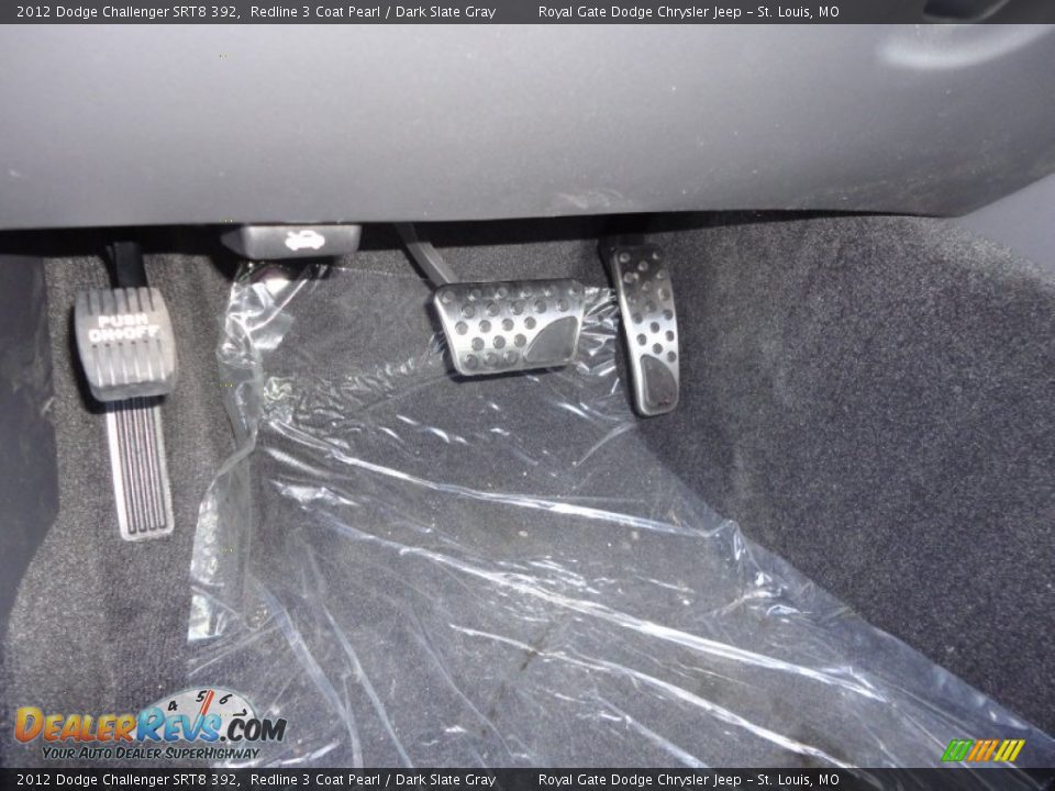 2012 Dodge Challenger SRT8 392 Redline 3 Coat Pearl / Dark Slate Gray Photo #15