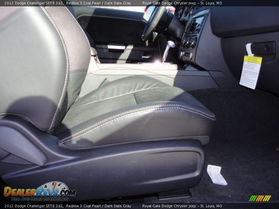 2012 Dodge Challenger SRT8 392 Redline 3 Coat Pearl / Dark Slate Gray Photo #25