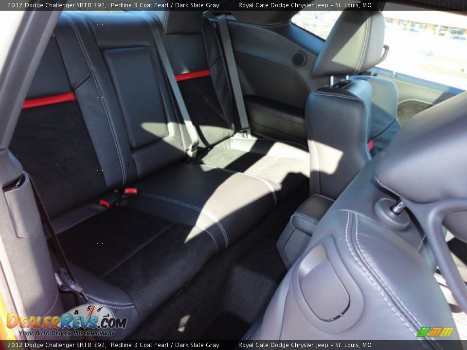 2012 Dodge Challenger SRT8 392 Redline 3 Coat Pearl / Dark Slate Gray Photo #26