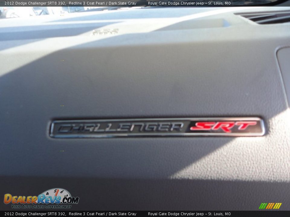 2012 Dodge Challenger SRT8 392 Redline 3 Coat Pearl / Dark Slate Gray Photo #28
