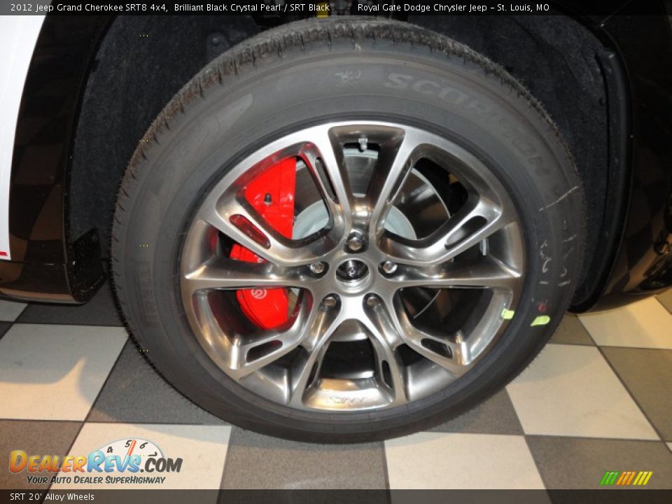 SRT 20' Alloy Wheels - 2012 Jeep Grand Cherokee