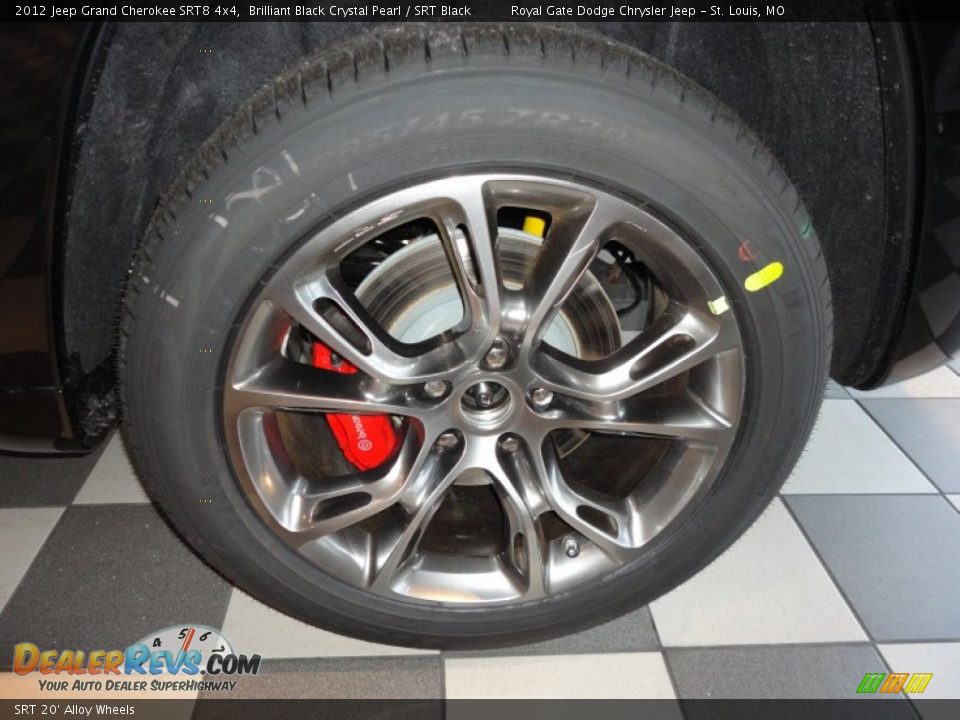 SRT 20' Alloy Wheels - 2012 Jeep Grand Cherokee