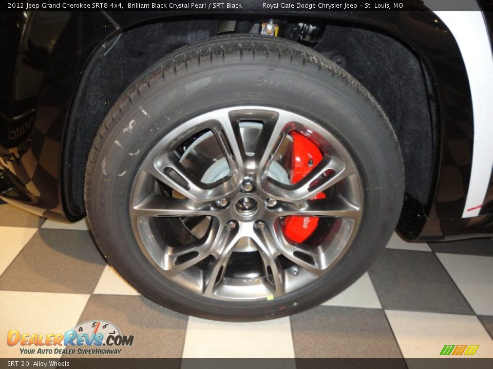 SRT 20' Alloy Wheels - 2012 Jeep Grand Cherokee