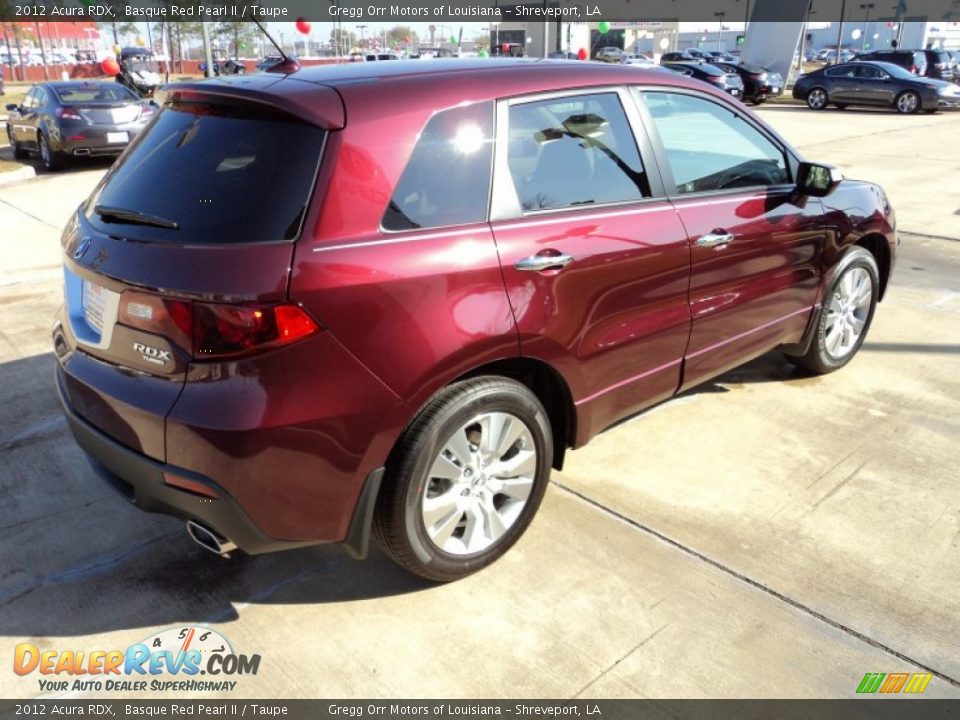 Basque Red Pearl II 2012 Acura RDX  Photo #3