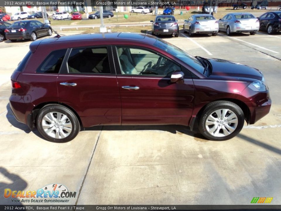 Basque Red Pearl II 2012 Acura RDX  Photo #6