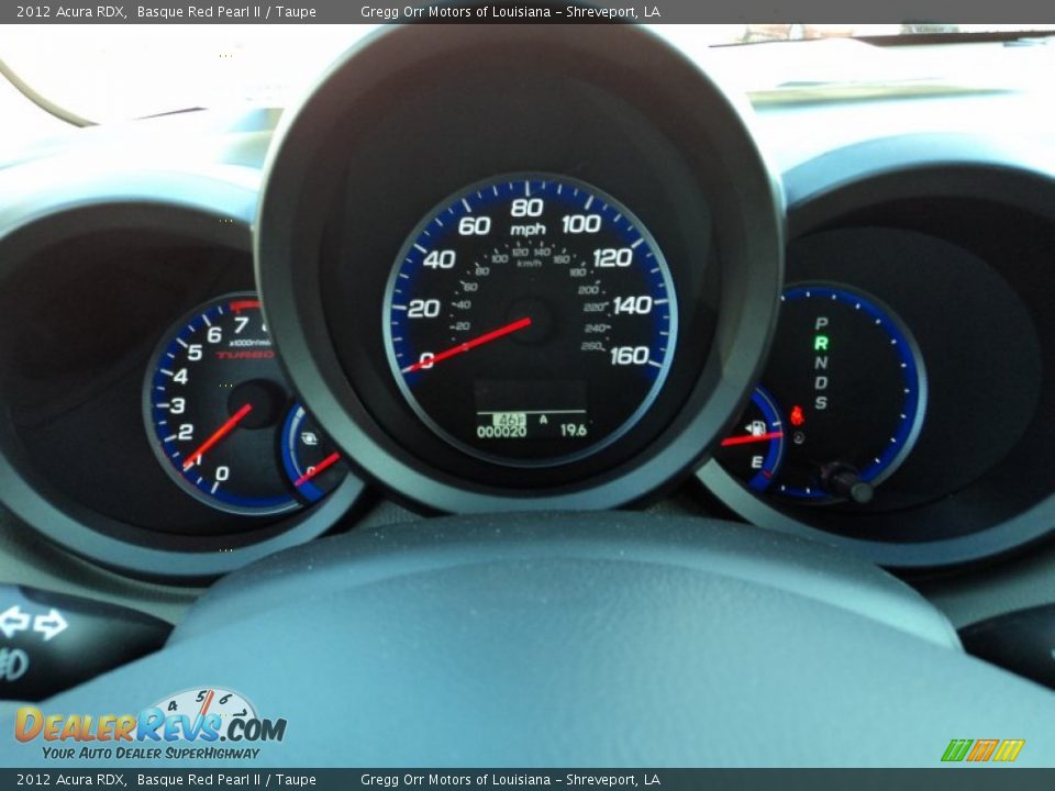 2012 Acura RDX  Gauges Photo #9