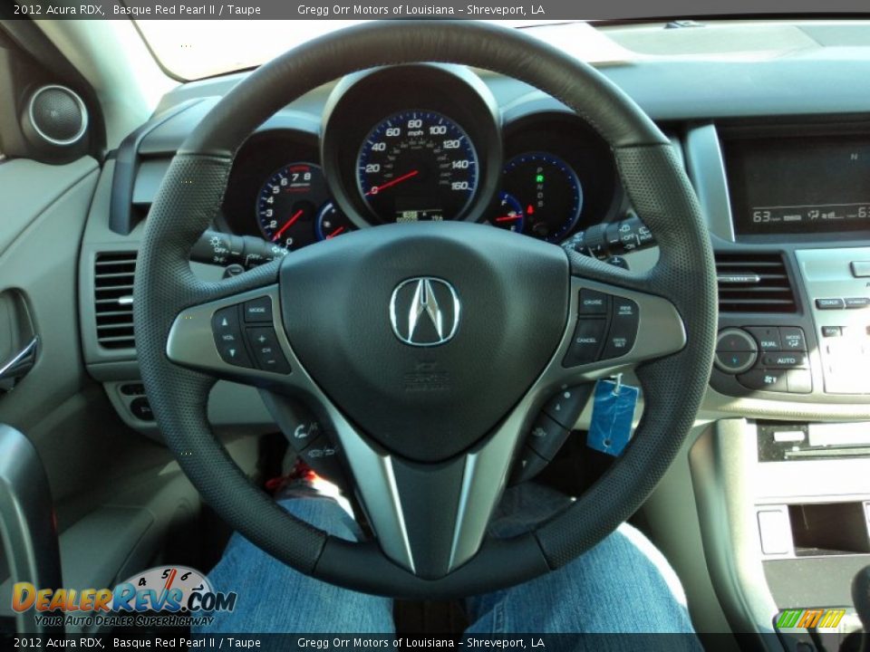 2012 Acura RDX  Steering Wheel Photo #10