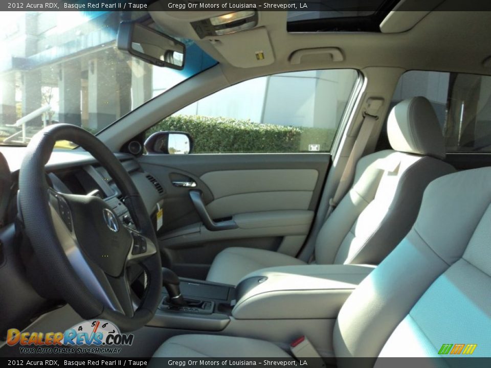 Taupe Interior - 2012 Acura RDX  Photo #15