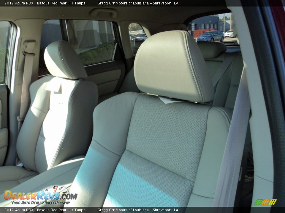 Taupe Interior - 2012 Acura RDX  Photo #17