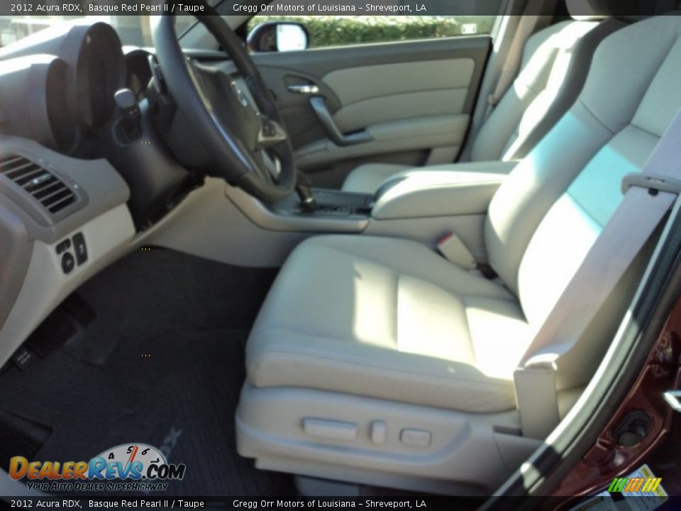 Front Seat of 2012 Acura RDX  Photo #18