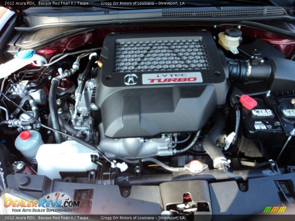 2012 Acura RDX  2.3 Liter Turbocharged DOHC 16-Valve i-VTEC 4 Cylinder Engine Photo #23