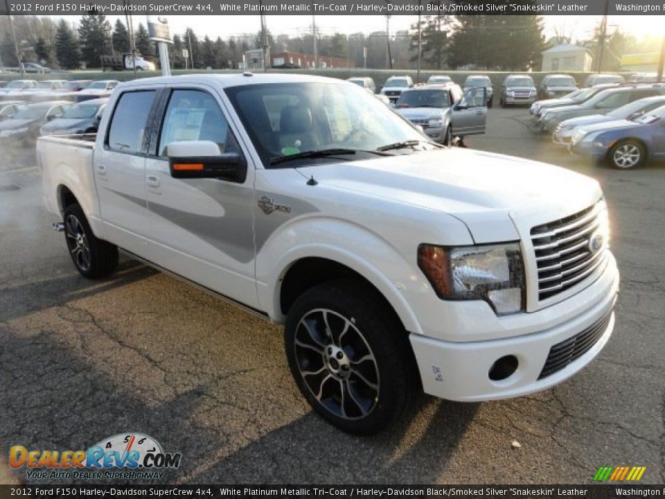 Front 3/4 View of 2012 Ford F150 Harley-Davidson SuperCrew 4x4 Photo #6