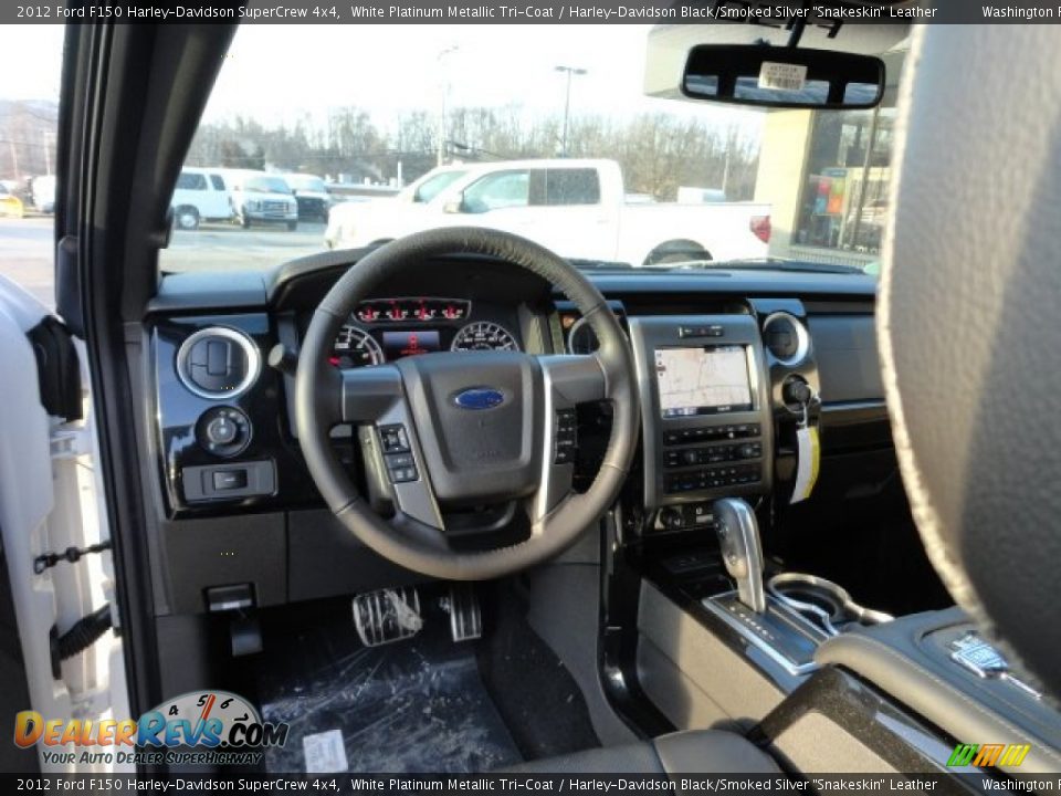 Dashboard of 2012 Ford F150 Harley-Davidson SuperCrew 4x4 Photo #12
