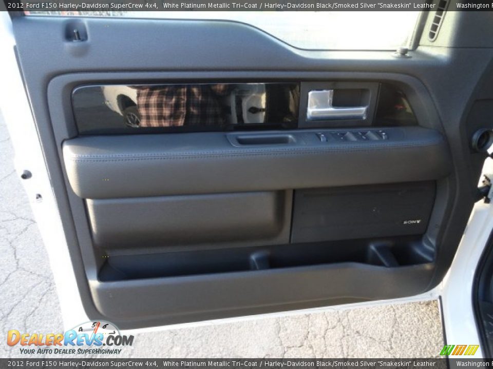 Door Panel of 2012 Ford F150 Harley-Davidson SuperCrew 4x4 Photo #14