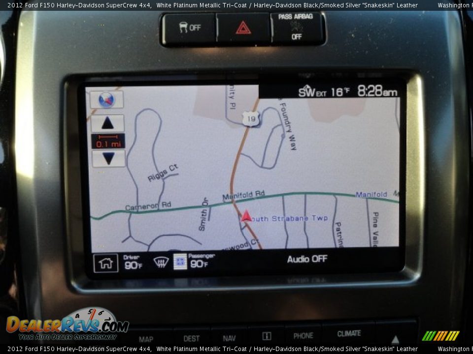 Navigation of 2012 Ford F150 Harley-Davidson SuperCrew 4x4 Photo #17