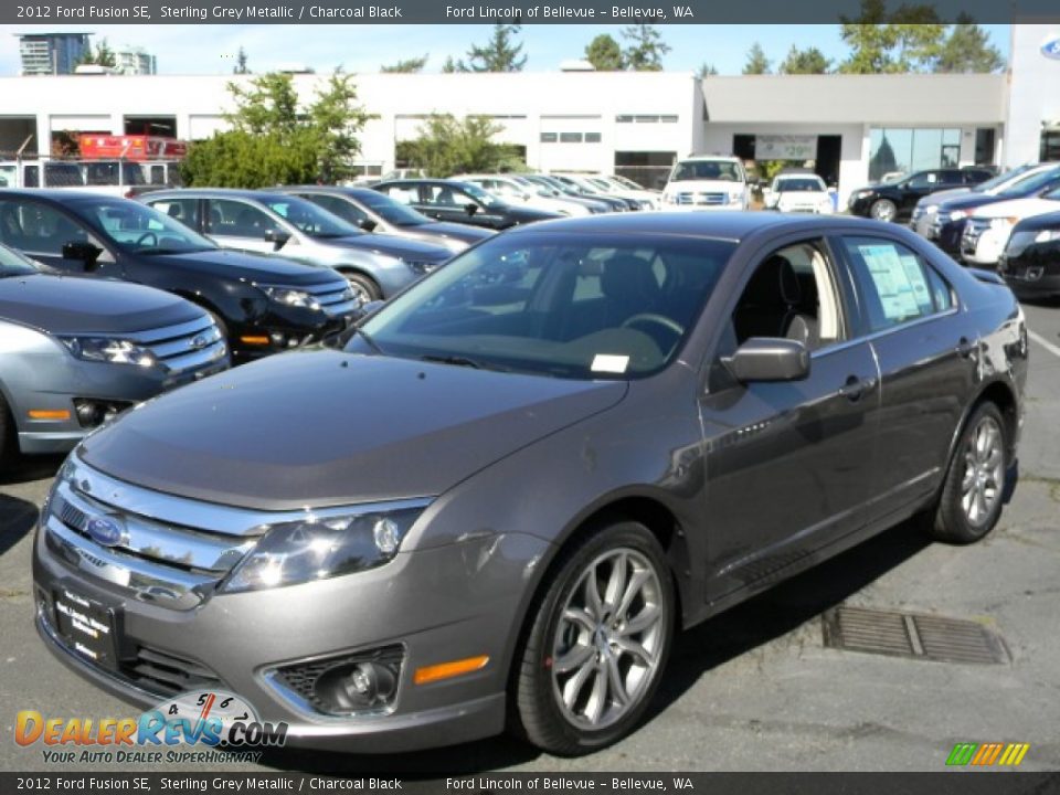 2012 Ford Fusion SE Sterling Grey Metallic / Charcoal Black Photo #1