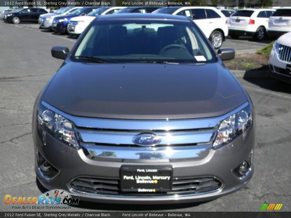 2012 Ford Fusion SE Sterling Grey Metallic / Charcoal Black Photo #2