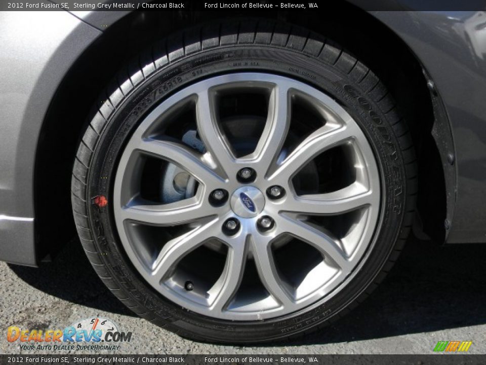 2012 Ford Fusion SE Sterling Grey Metallic / Charcoal Black Photo #3