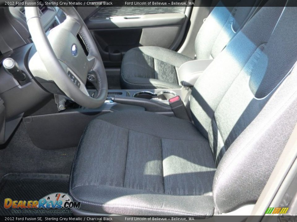 2012 Ford Fusion SE Sterling Grey Metallic / Charcoal Black Photo #7